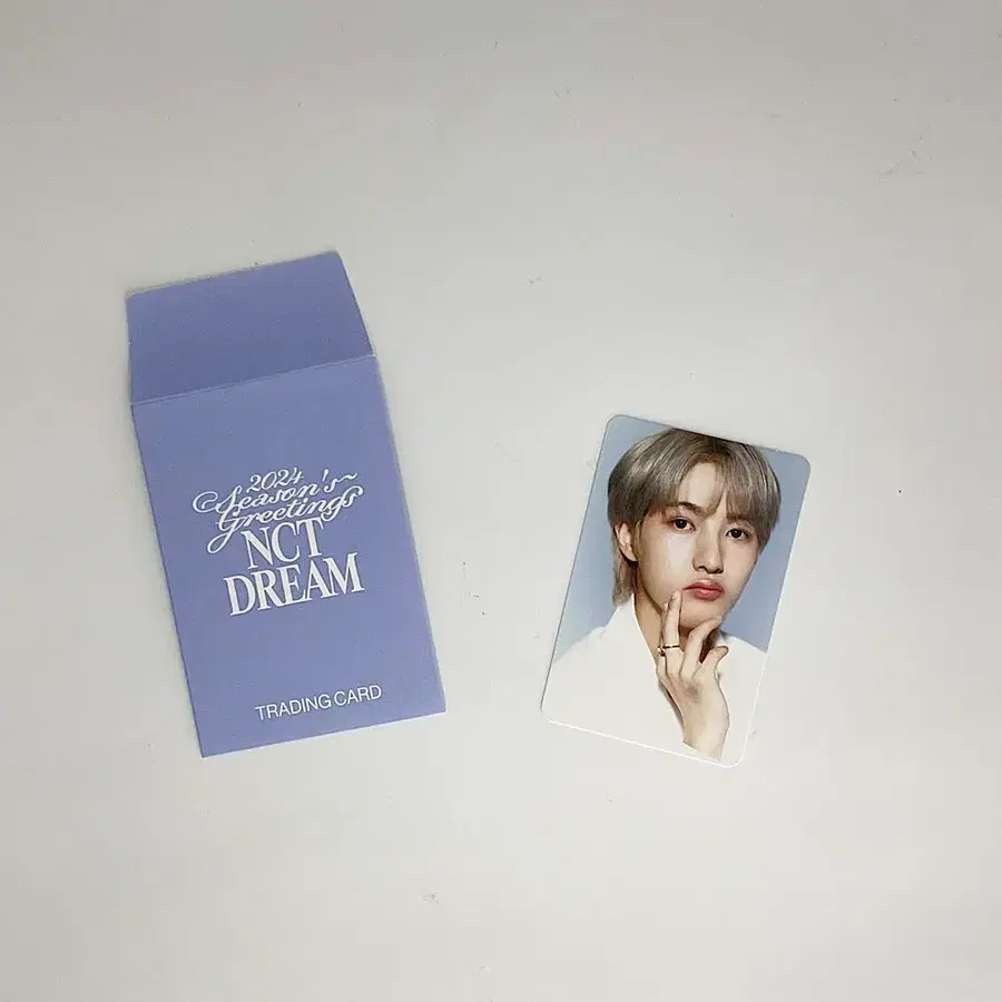 엔시티드림 런쥔 2024 시즌그리팅 포토카드 트레이딩카드 B_2 NCT DREAM RENJUN 2024 SEASON'S GREETINGS PHOTOCARD B_2