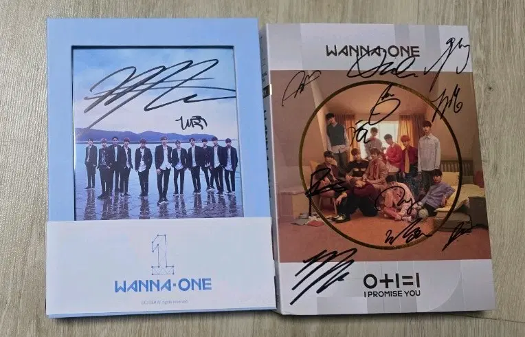 워너원 싸인앨범 wanna one 사인앨범 일괄