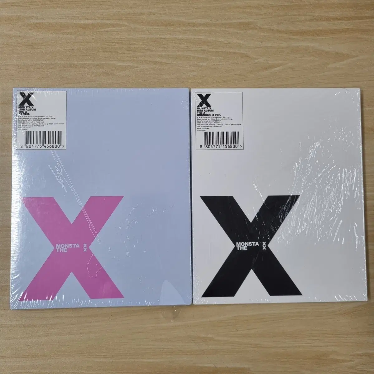 몬스타엑스 미니앨범 THE X VER 미개봉