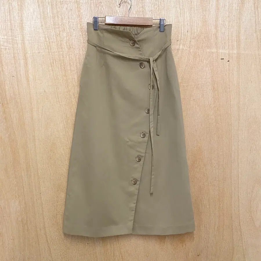 BEAMS long skirt 빔즈 비대칭 롱 스커트