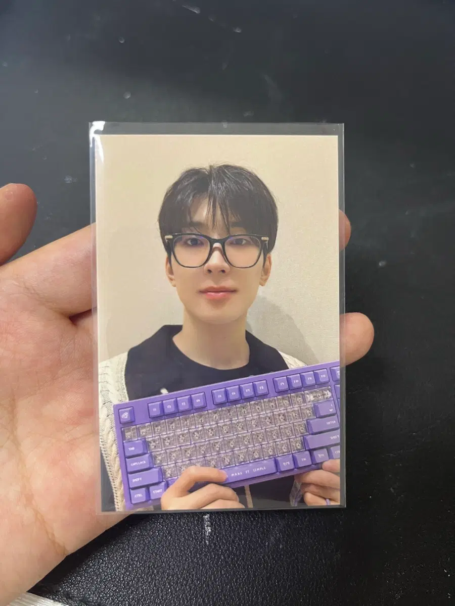 원우 키보드 포카
