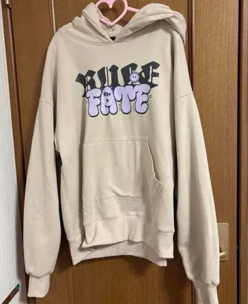 RULE THE FATE 로고 후디 속기모 후드티 size1