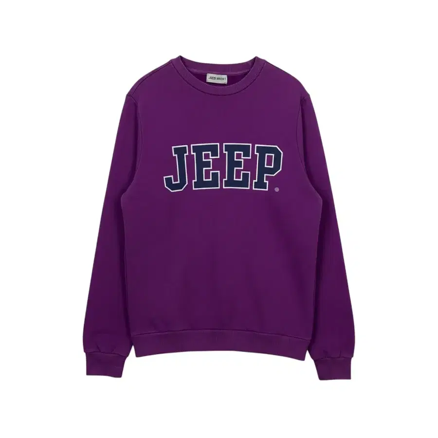 (100) JEEP 로고 맨투맨 퍼플