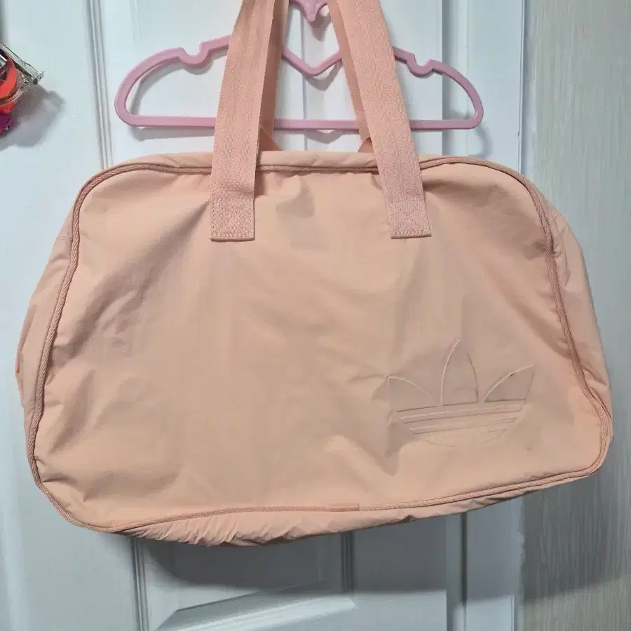 아디다스 볼링백 핑크