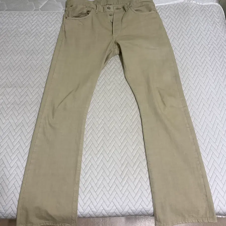 RRL 슬림부트 에크루 크림 34x32