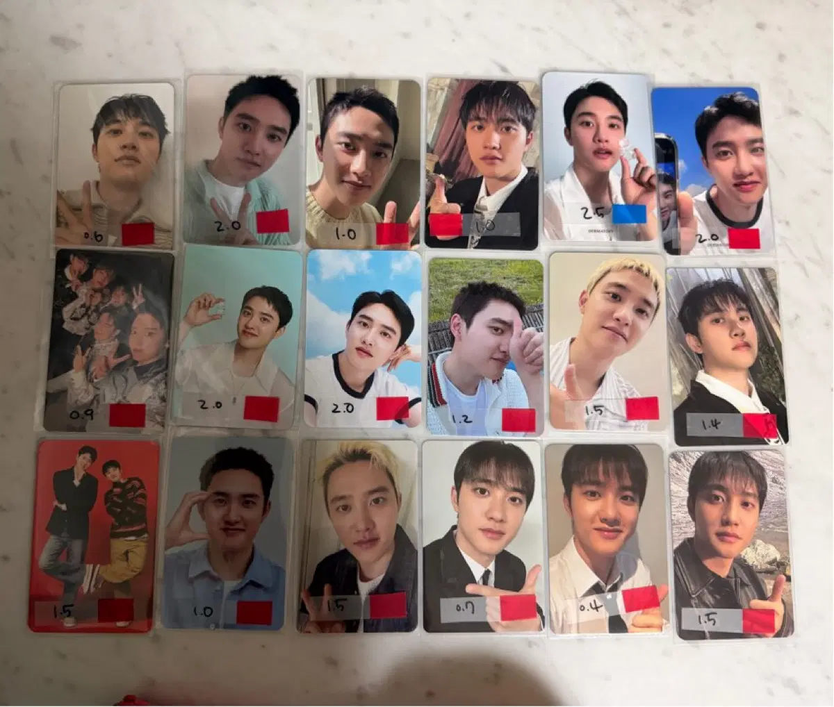 도경수 디오 포카 엑소 리버스 더마토리