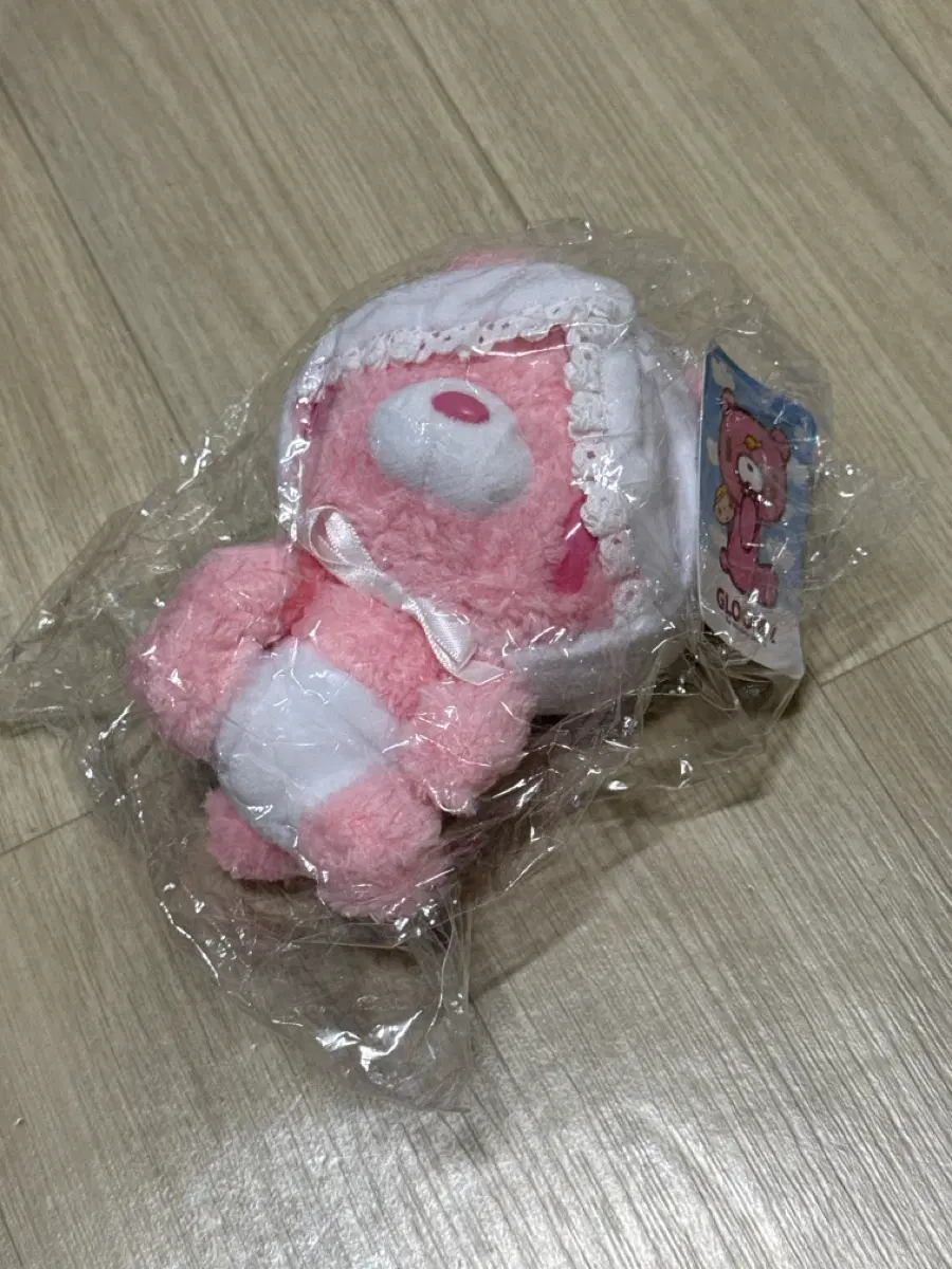 글루미 베어 클래식 보닛 핑크 인형