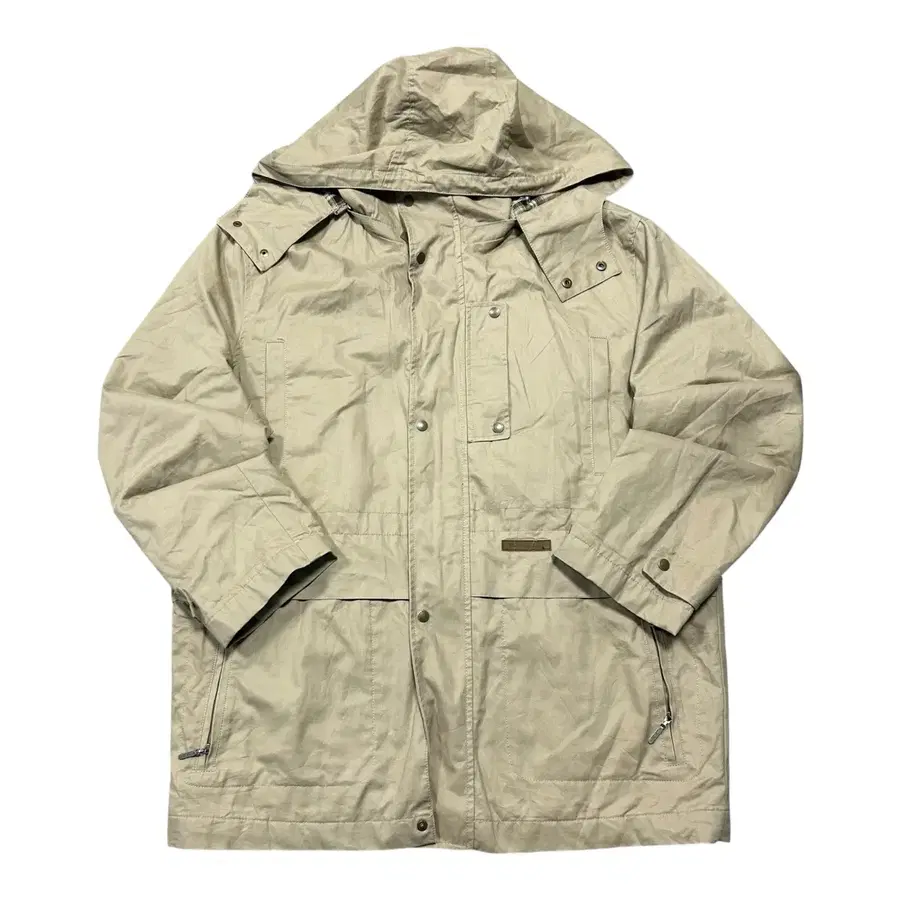(바배) BRITISH KHAKI 재팬 후드 사파리 점퍼 야상 자켓