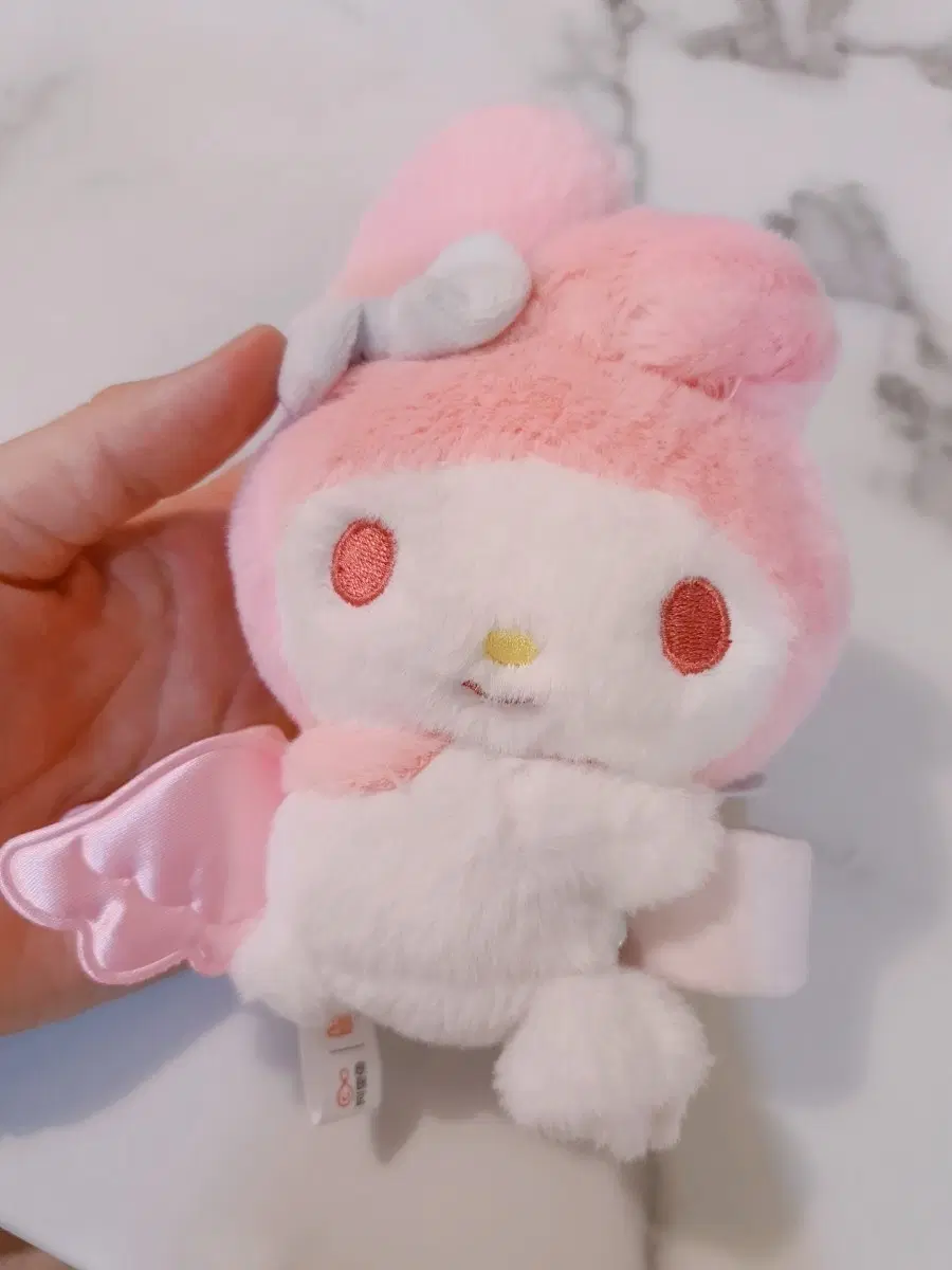 산리오 마이멜로디 봉제인형 천사 날개