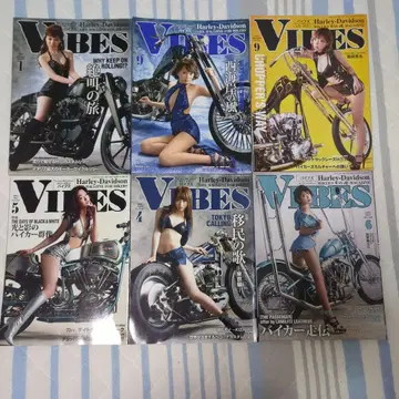 VIBES 바이브스 잡지 6권 세트 할리