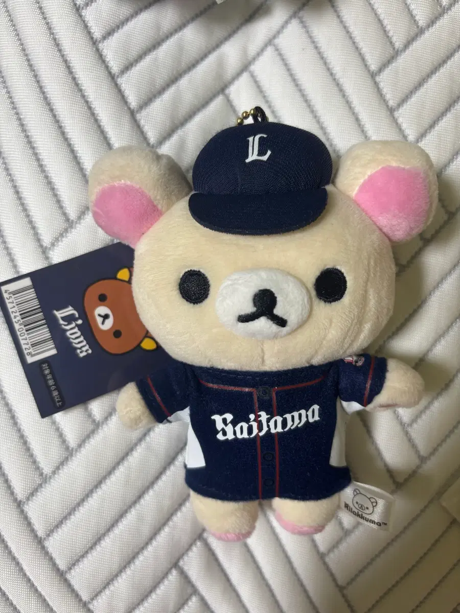 산엑스 코리락쿠마 사이타마 세이부 라이온즈 인형 누이 미스코트