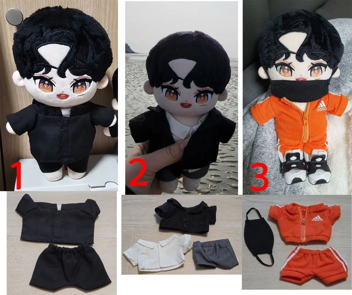 20cm 솜인형 의상