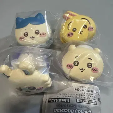 치이카와(먼작귀) 캐릭터 마카롱 전 4종 컴플리트 새상품 마카롱 가챠 피규어