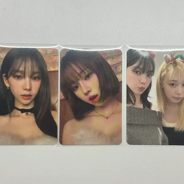 에스파 핑크 크리스마스 포카 양도