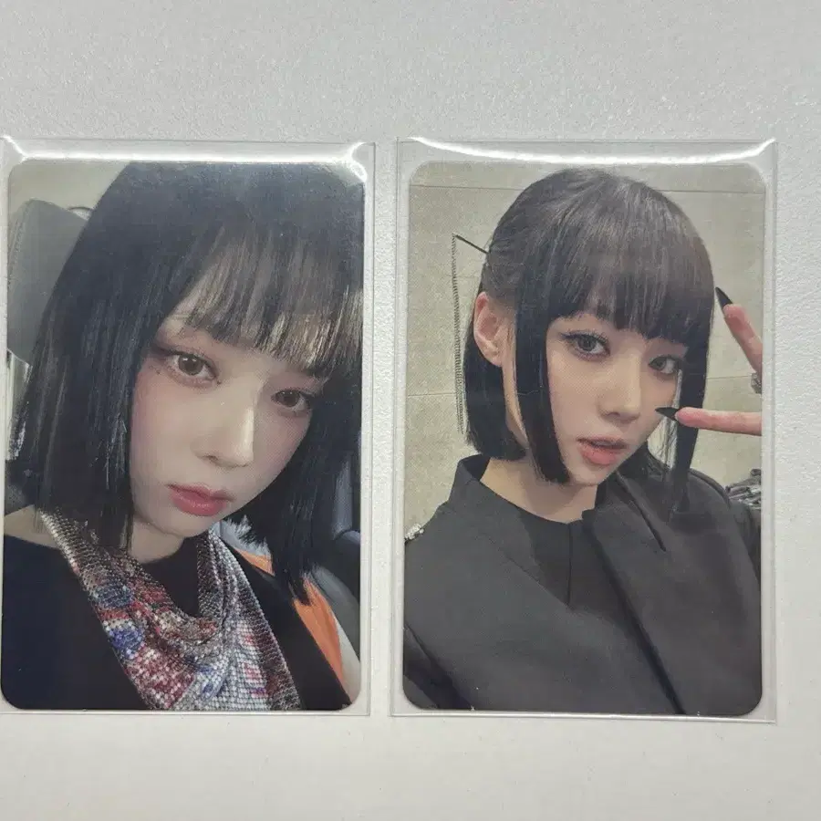 에스파 윈터 Stamp On It 포카 양도