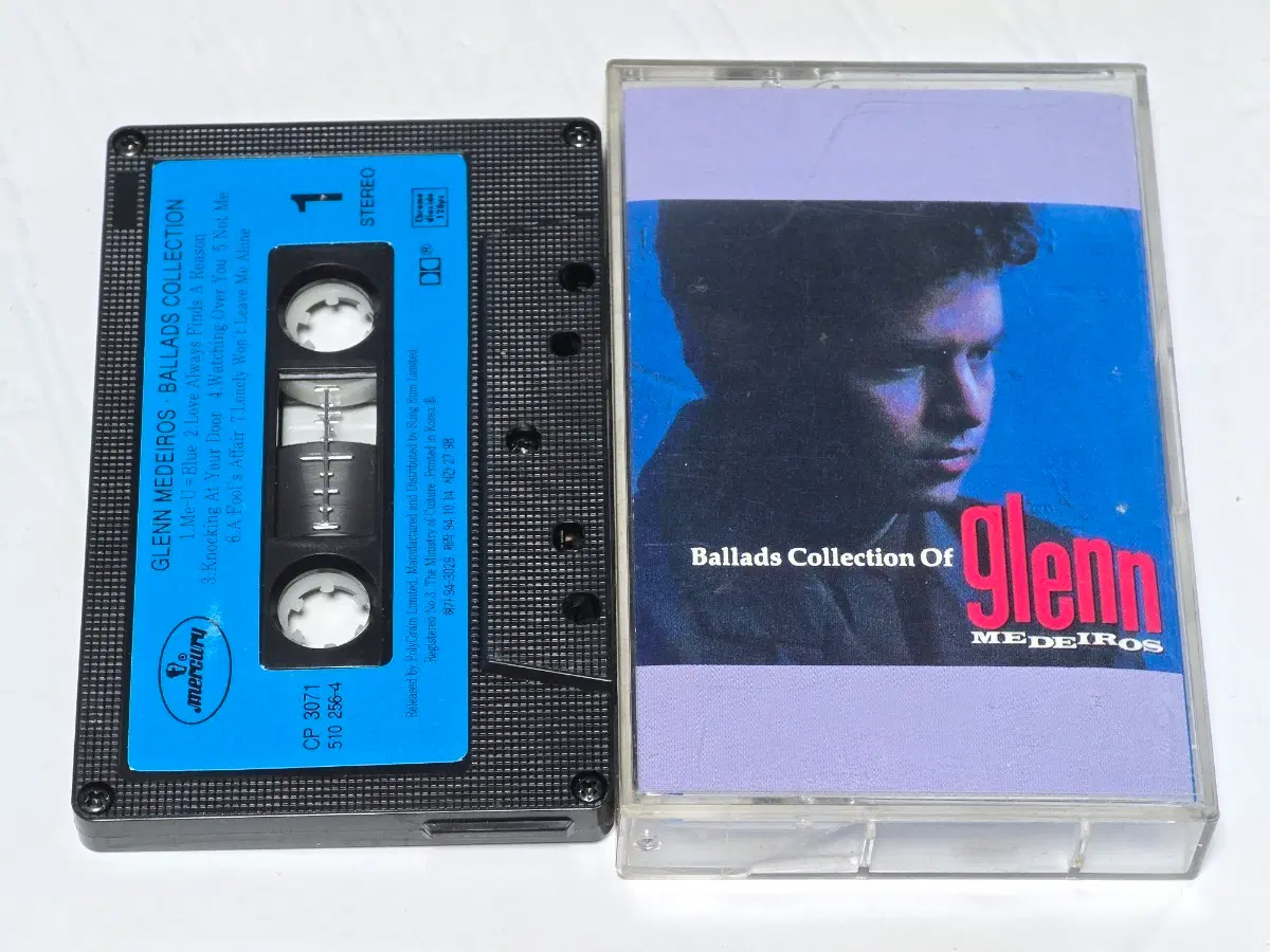 글렌 메데이로스(Glenn Medeiros) - Ballads Collection 카세트테이프