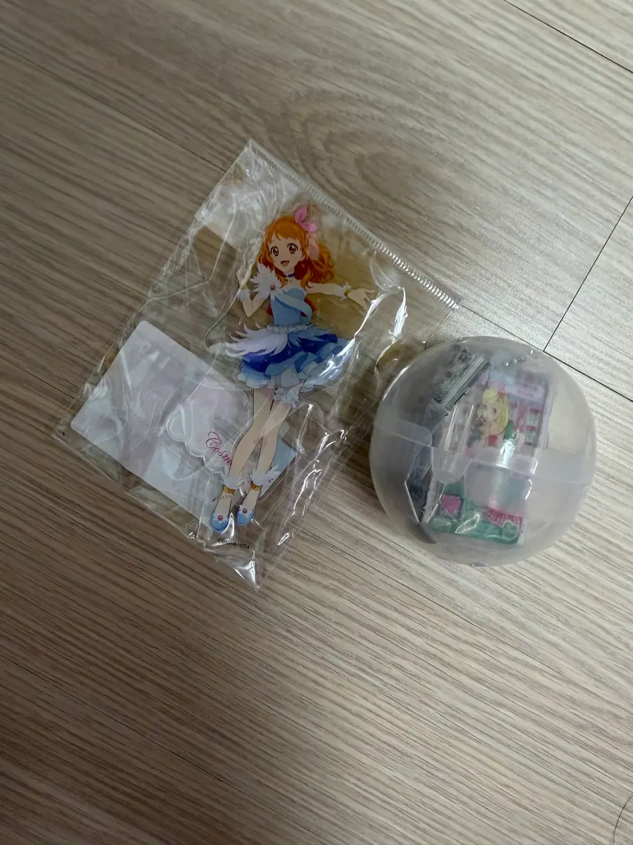 오늘만)아이카츠 아카리 코스모스 아크릴 하이디 가샤폰