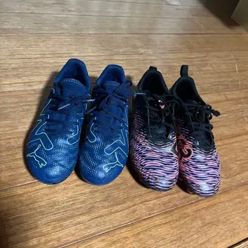 PUMA 축구 스파이크 2족 세트 21.5cm, 22cm