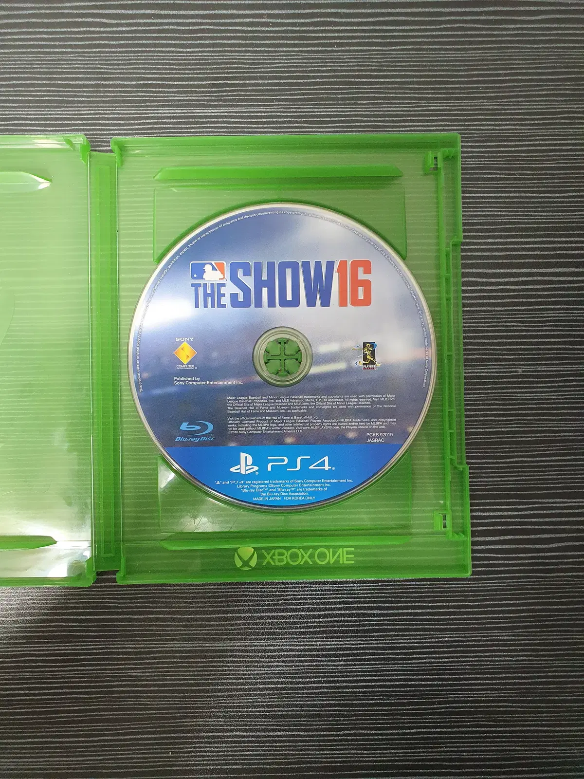 ps4 mlb the show 더 쇼 16 정발판 플스4