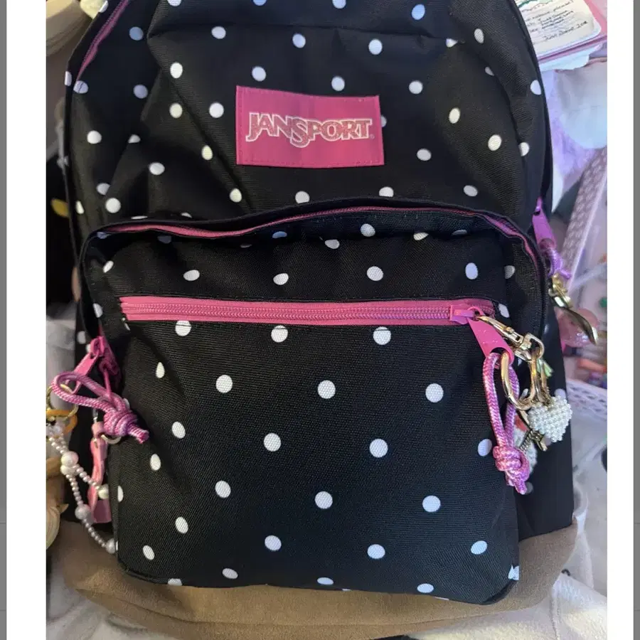 잔스포츠 빅토리아 시크릿 핑크 콜라보 가방 구합니다
