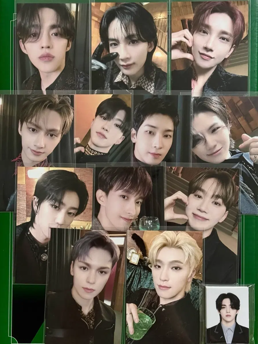 (일괄)세븐틴 호텔 문라이즈 멤버십 포카&증사 양도