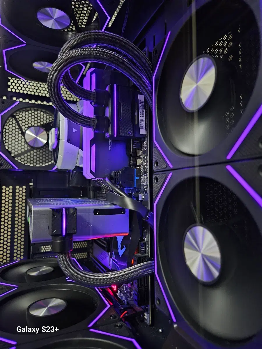 PC 튜닝 RGB 연장 케이블 (ATX 24핀. PCIe 8핀)