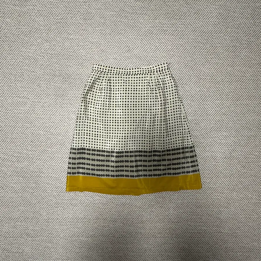 MAX MARA silk & cotton skirt