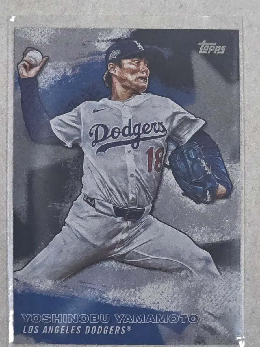 2026 topps la 다저스 야마모토 요시노부 카드