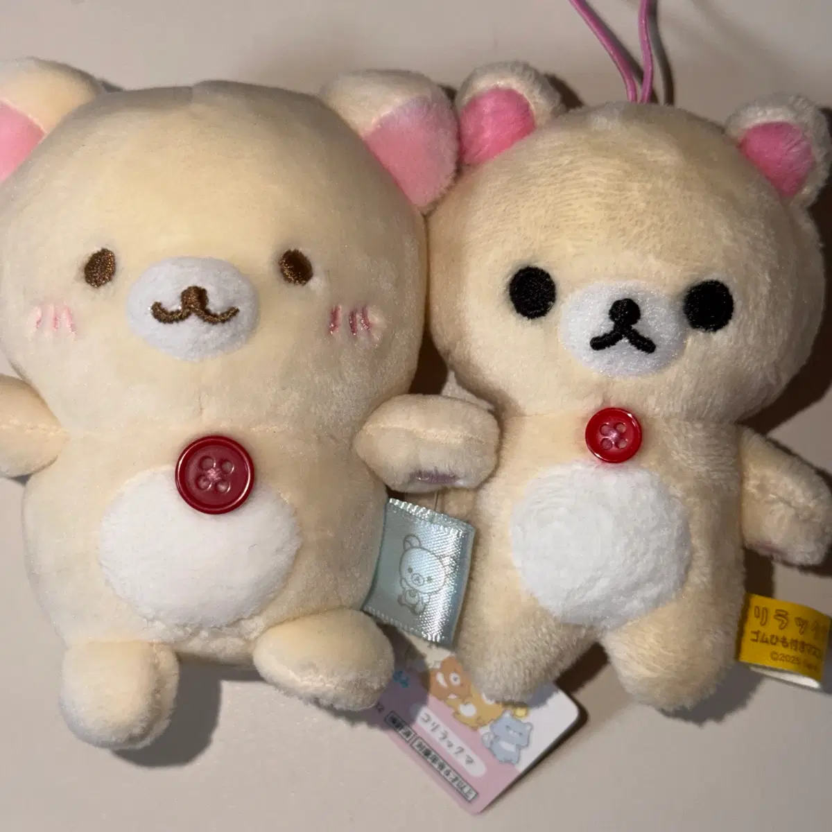 (일괄) 코리락쿠마 호냐구루미 인형 누이 크레인 키링