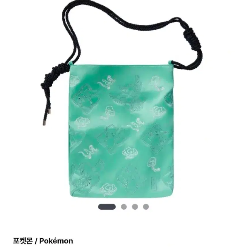 포켓몬 스토어 전통에디션 청자빛 에코백