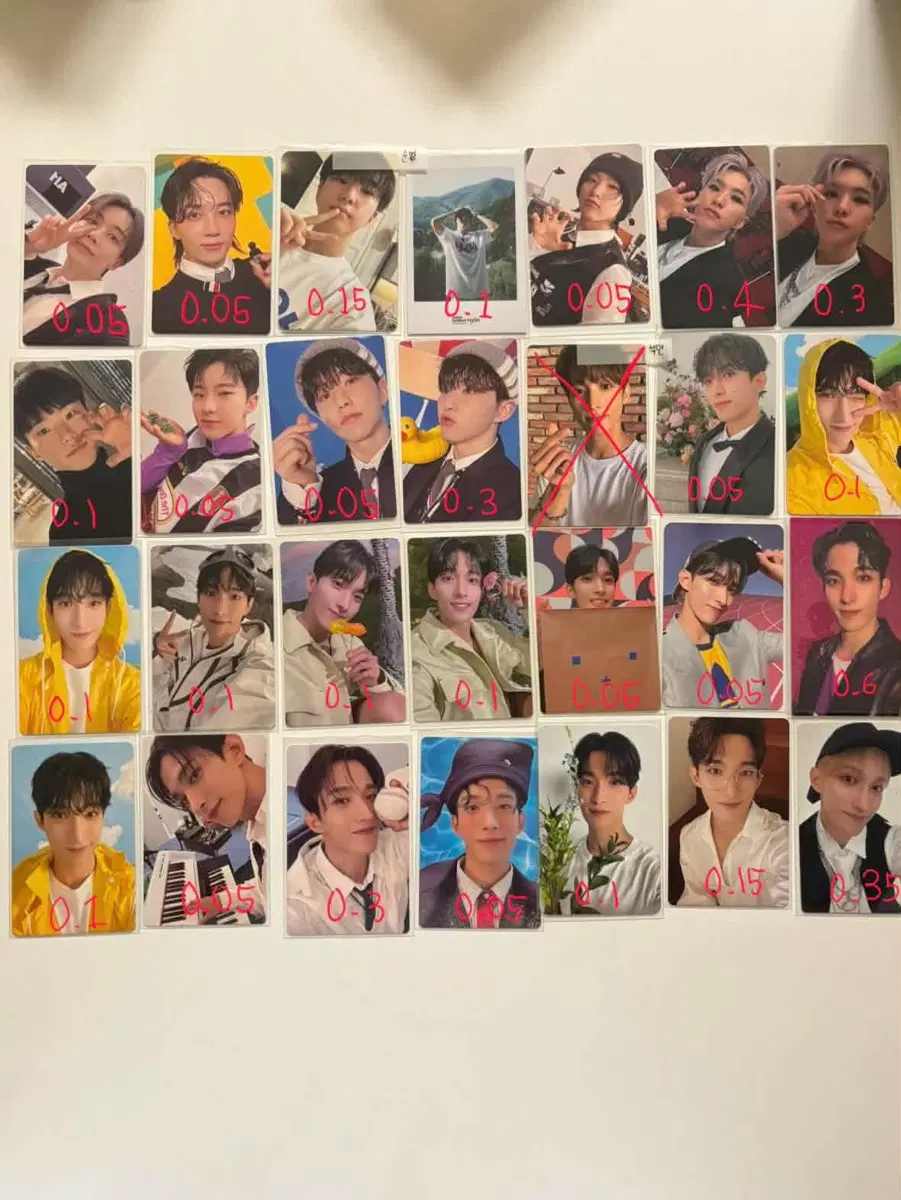 세븐틴 포카 판매 양도합니다