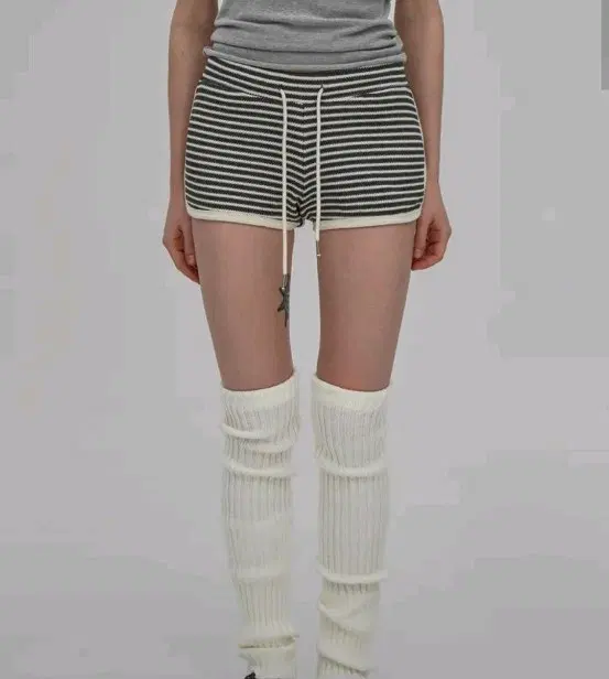 블랙업 루시오 스트라이프 스윔 숏팬츠