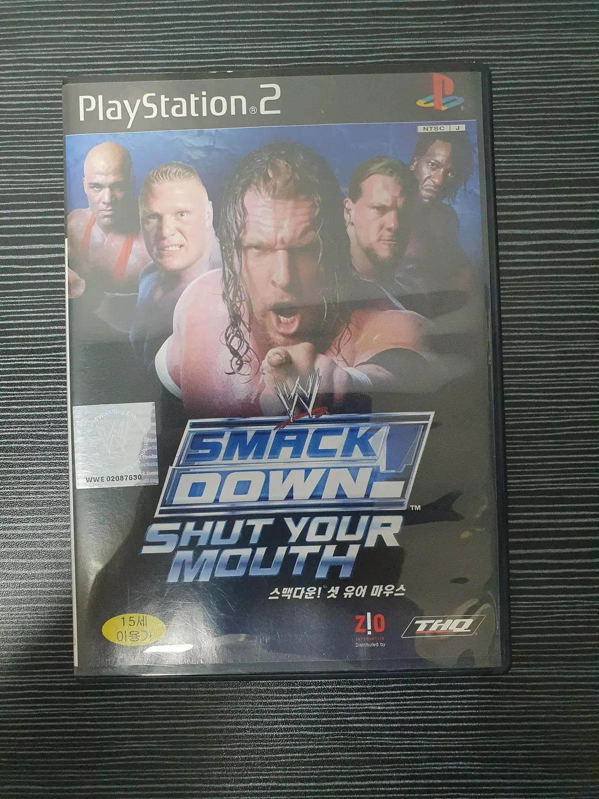 ps2 스맥다운 정발판 플스2