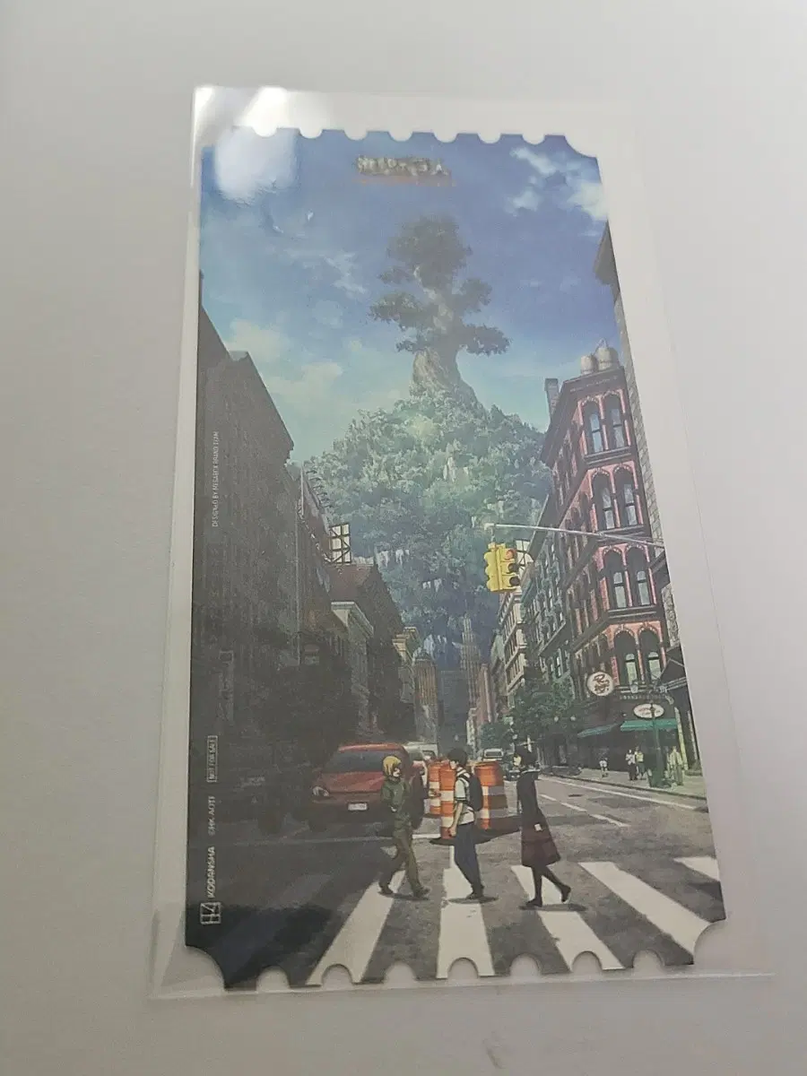 진격의 거인 땡스투 오리지널 티켓 오티