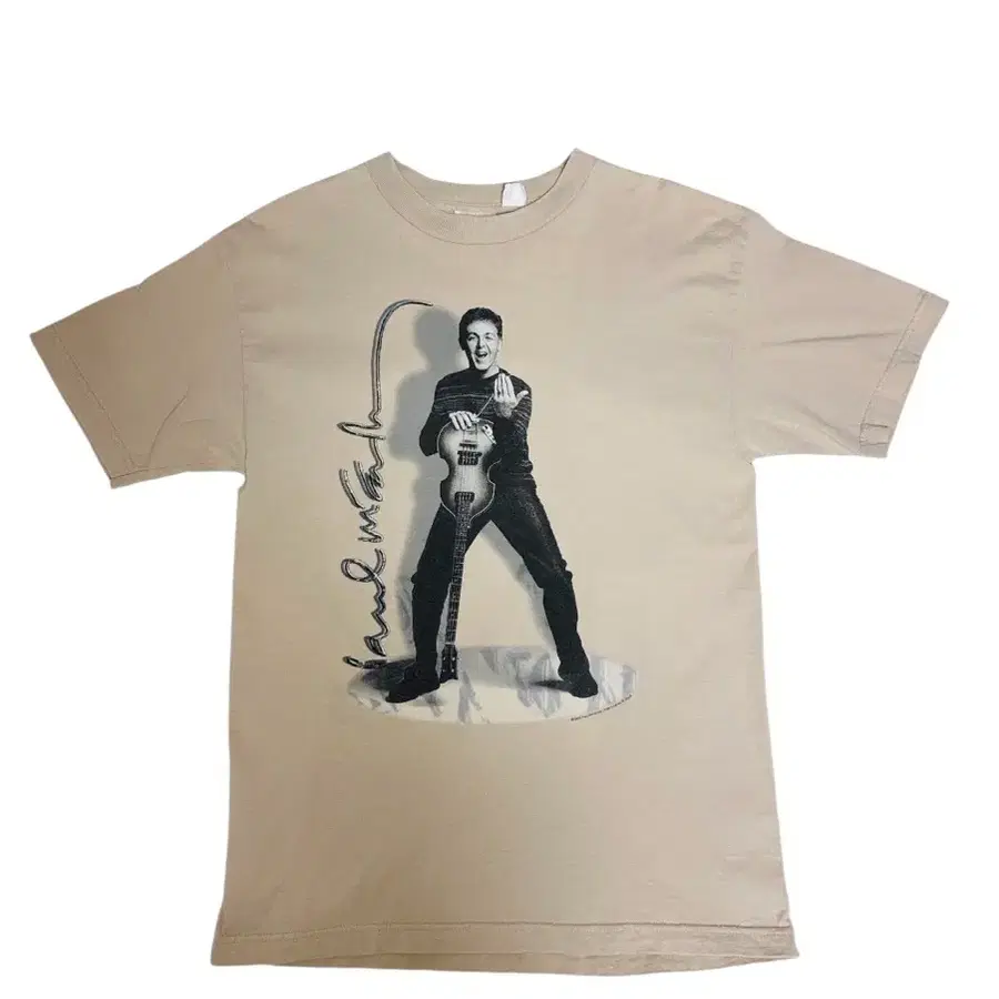 빈티지 00s 폴매카트니 PAUL McCARTNEY 투어 밴드티 M