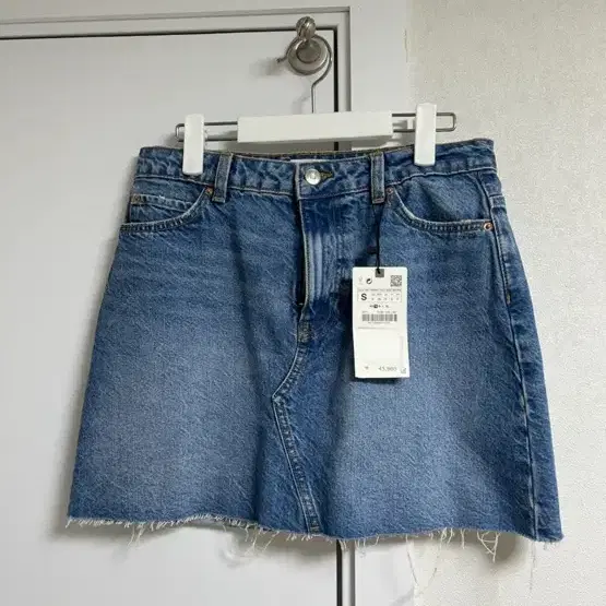 자라 데님스커트 s