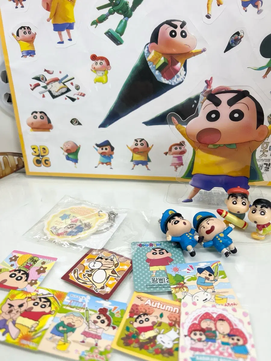 짱구 가챠 피규어 일괄