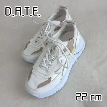 D.A.T.E. 22cm FUGA 데이트 후가 스니커즈 화이트