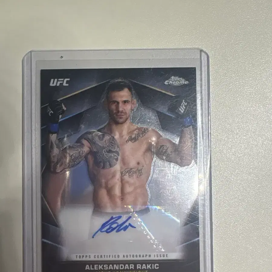 알렉산드르 라키치 UFC 탑스 크롬 오토