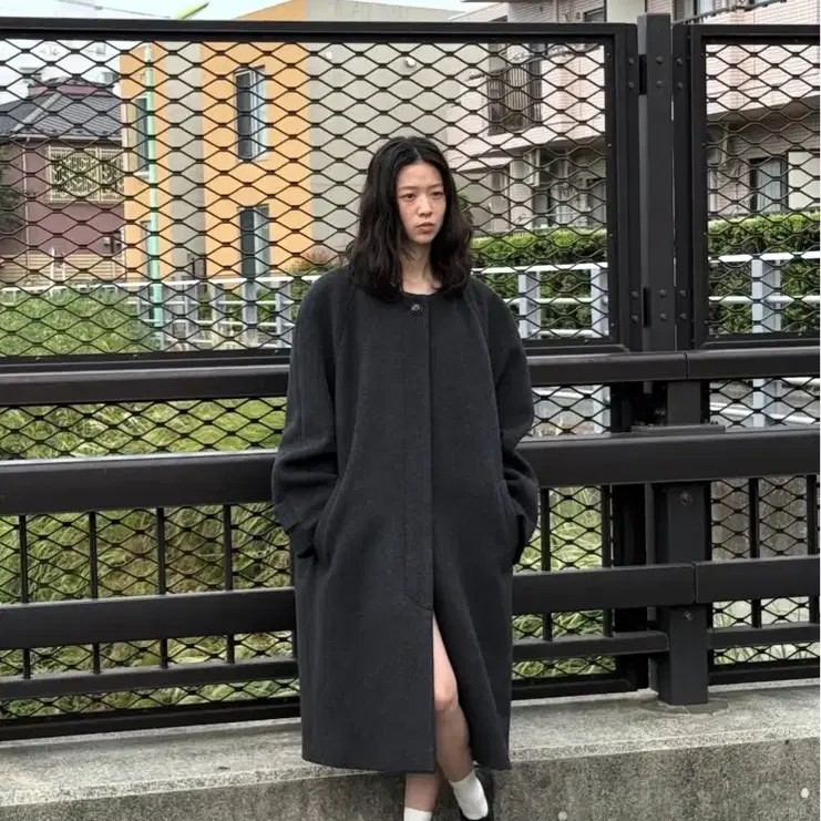 ponytail 포니테일 Piloti Coccon Maxi Coat