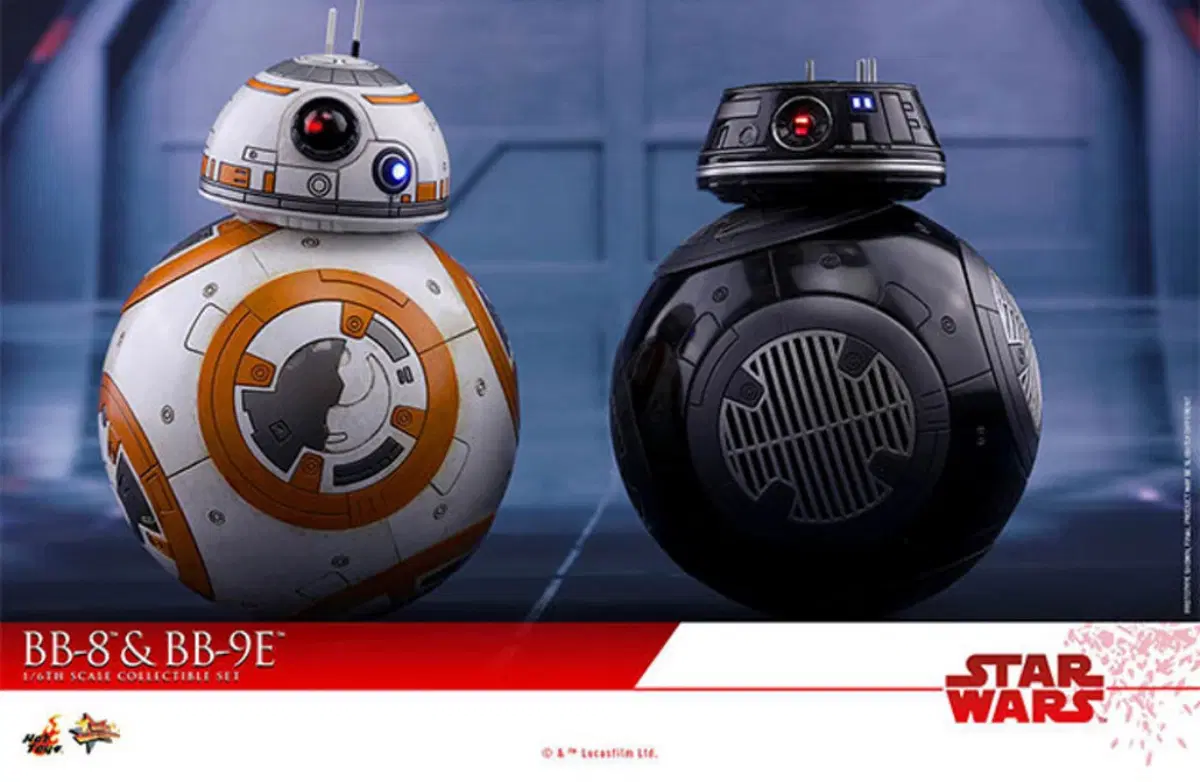 스타워즈 드로이드 BB-8 BB-9E 더블팩 HOT TOYS MMS442