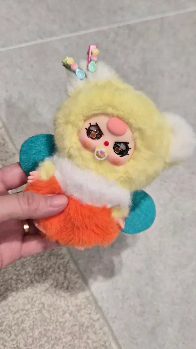 베이비쓰리 커스텀 사과눈 인형 키링