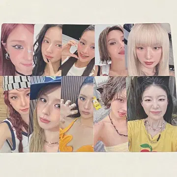 (G)I-DLE idle WE MADE 타워 레코드 트레이딩 카드 10종 컴프