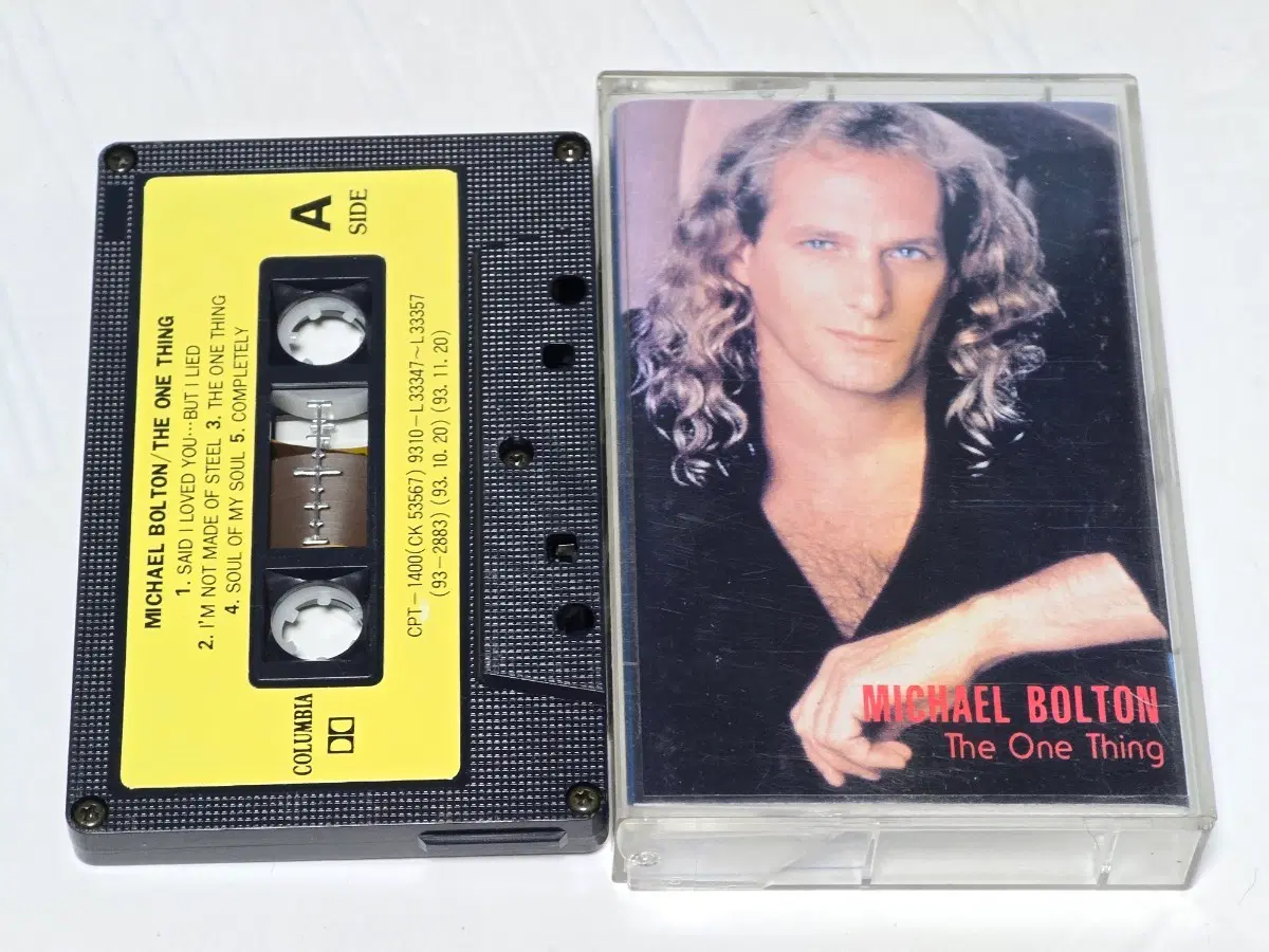 마이클 볼튼 (Michael Bolton) - The One Thing 카세트테이프