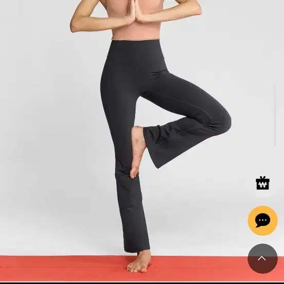 젝시믹스 부츠컷레깅스 모카그레이
