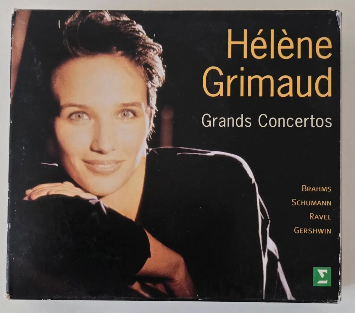 엘렌 그리모 - Grands Concertos 브람스,슈만,라벨,거슈윈 협주곡 3CD 박스 ( Erato 프랑스 )