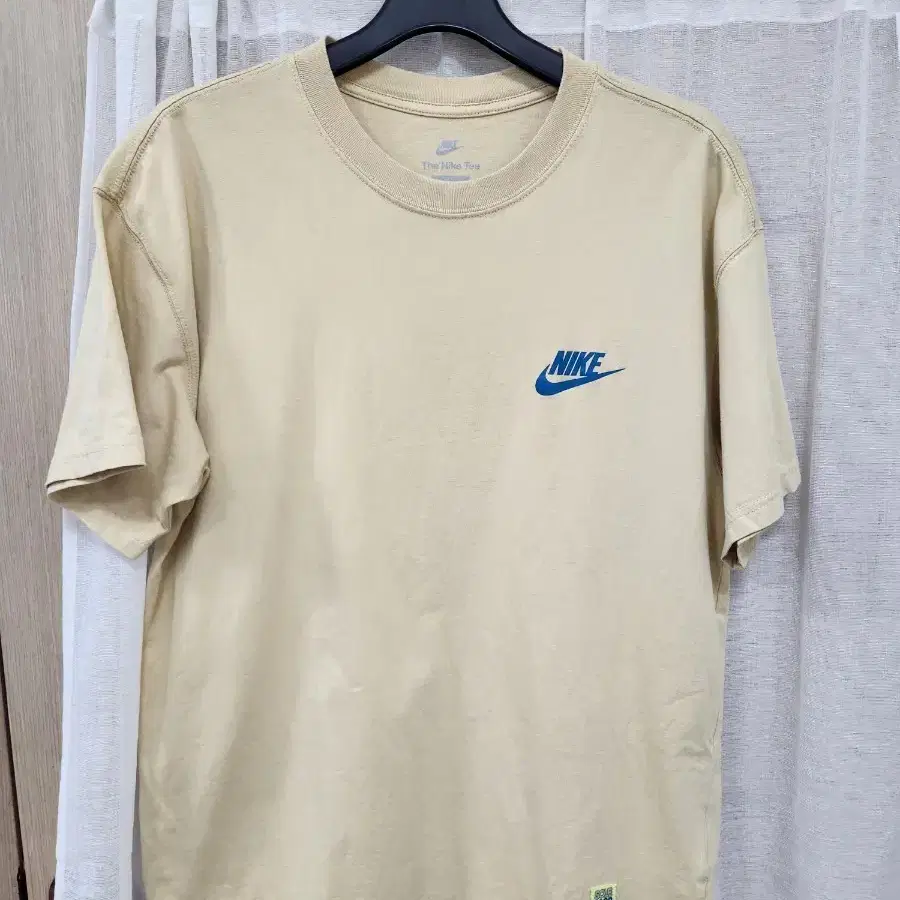 나이키 반팔 티셔츠 베이지색 XL