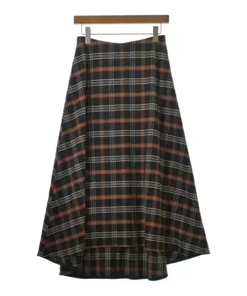 BEAMS Lights 롱 맥시 길이 스커트 여성용