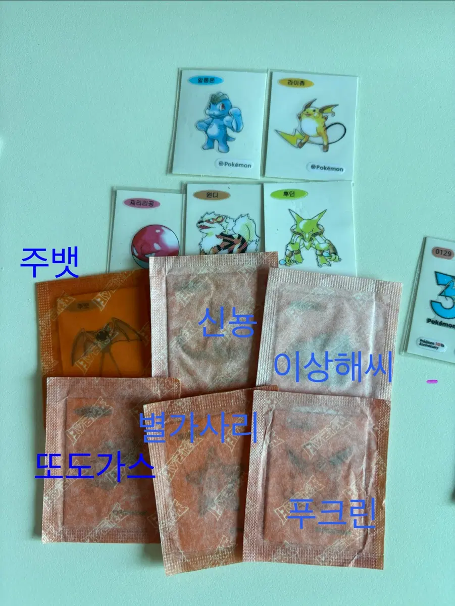 포켓몬 띠부씰 30주년 아트웍