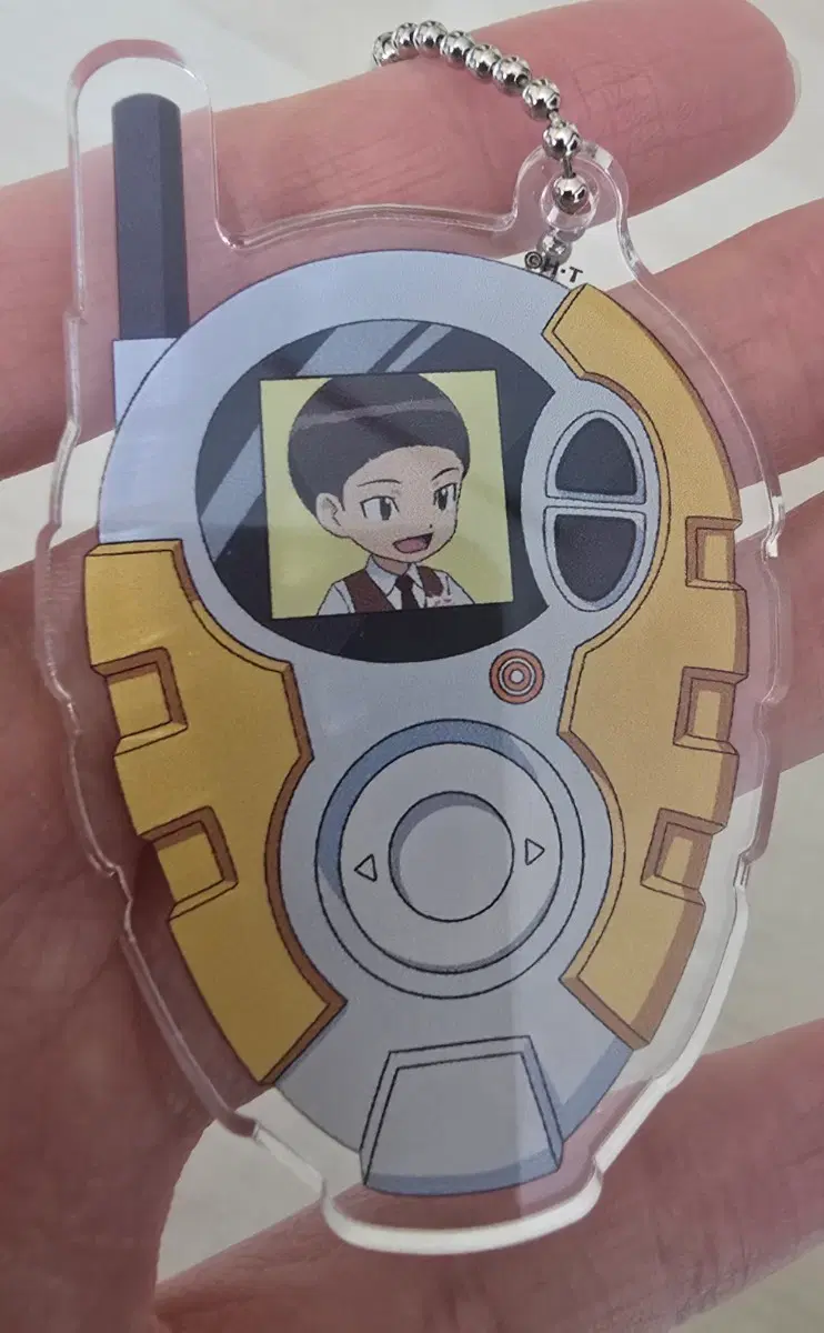 파워디지몬 재하 아크릴 키링
